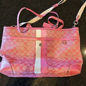 Pink Designer Tote Bag